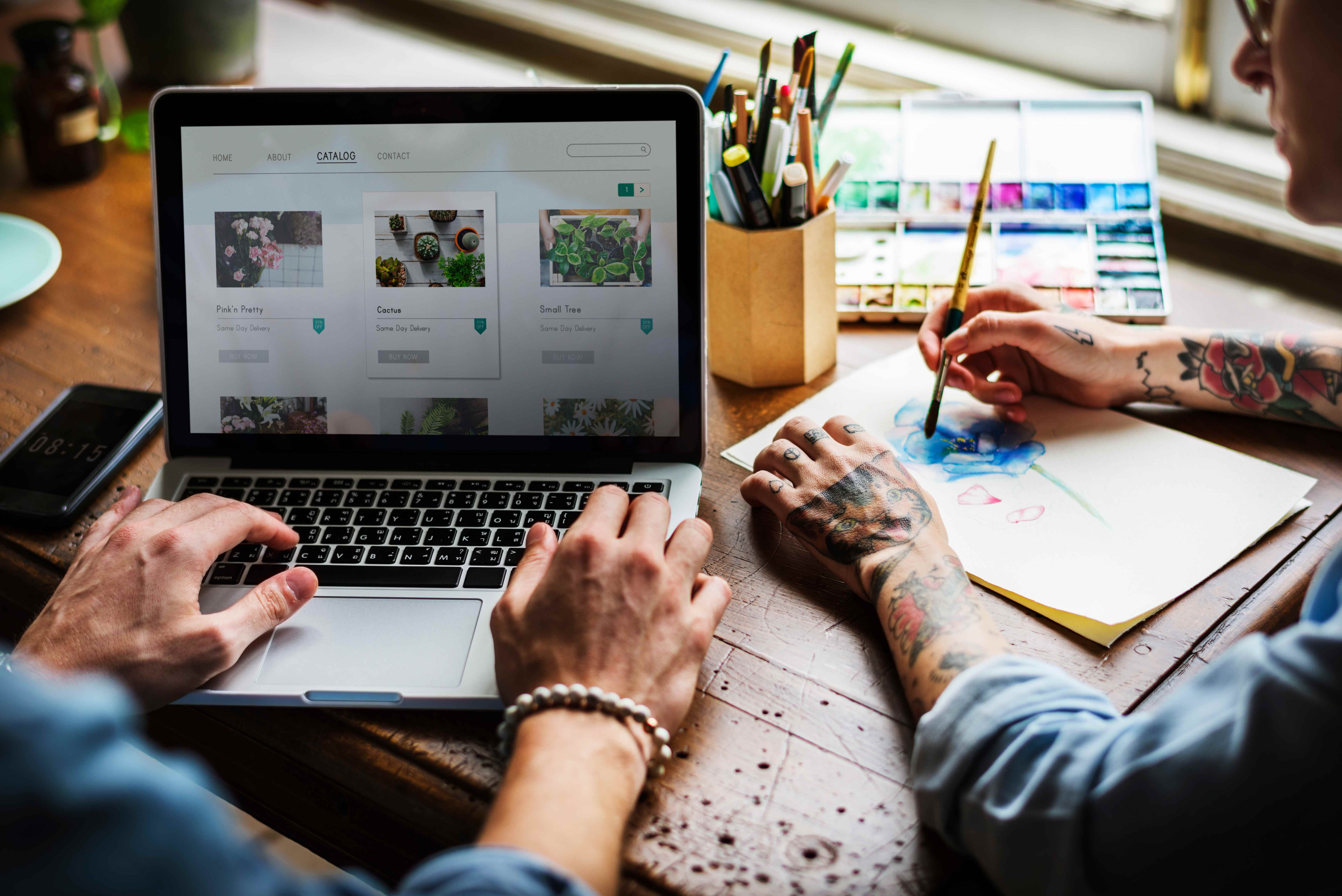 Website Development and Optimization